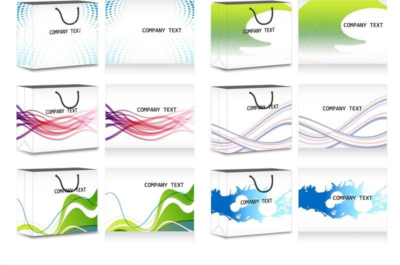 無(wú)紡布手提袋圖稿