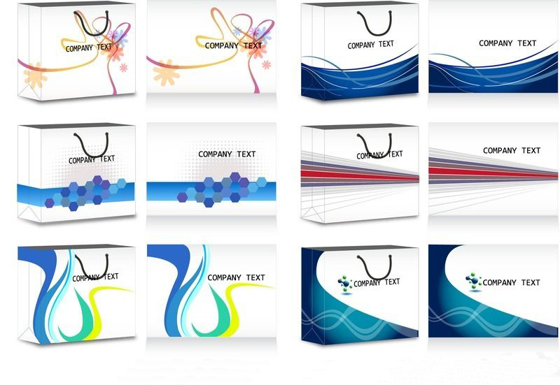 無(wú)紡布手提袋圖稿