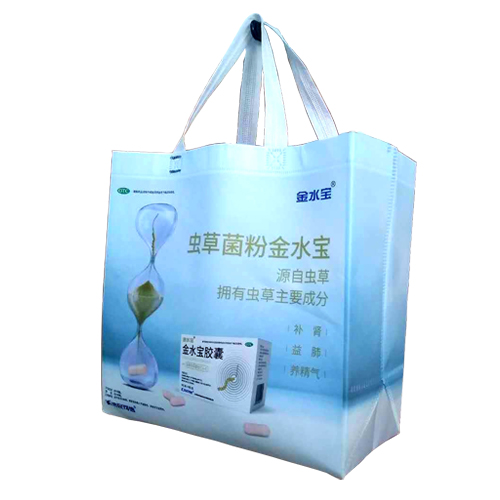 雄緯經典案例---金水寶膠囊無紡布覆膜手提袋 雄緯經典案例---金水寶膠囊無紡布覆膜手提袋